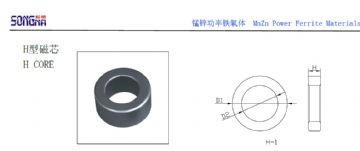 High Conductive Nickel Zinc Ferrite Core Core